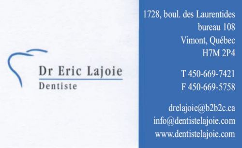 Dr. Eric Lajoie - Dentiste